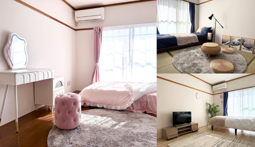 岐阜市にある障がい者グループホームゆいまちの個室